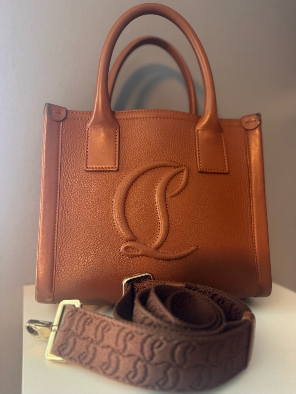 Christian Louboutin Leather By My Side Small